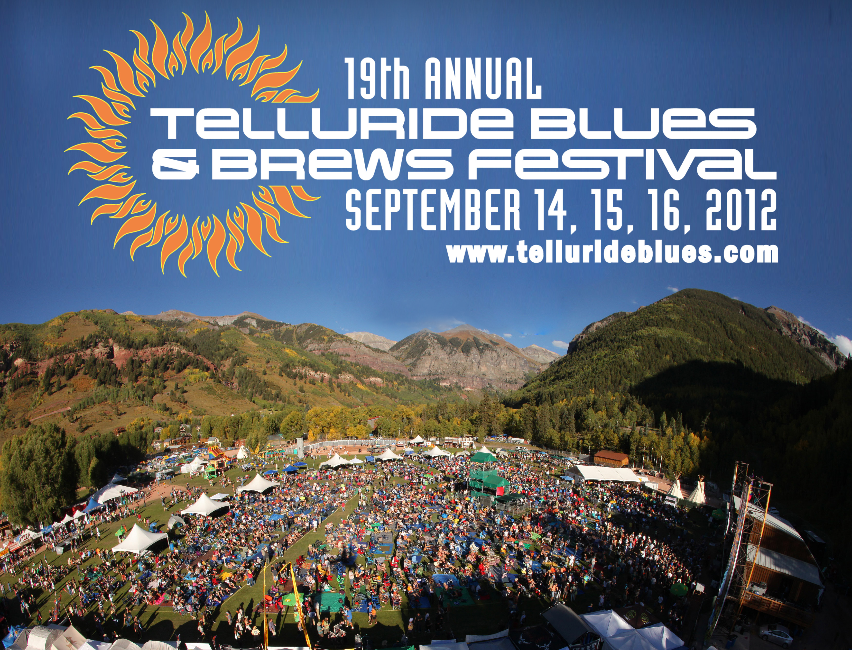 Single Day Tickets for the 19th Annual Telluride, Colorado Blues and